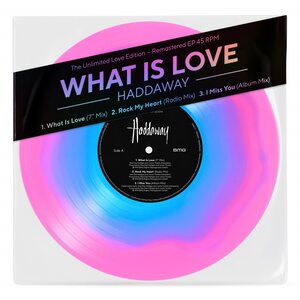 Haddaway – What Is Love - EP (The Unlimited Love Edition) 10" Coloured Vinyl