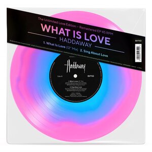 Haddaway – What Is Love - EP (The Unlimited Love Edition) 10" Coloured Vinyl
