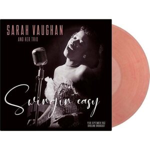 Sarah Vaughan & Her Trio – Swingin' Easy/Birdland LP Crystal Clear Red Coloured Vinyl