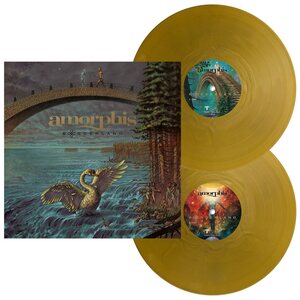 Amorphis – Borderland 2LP "Bones" Gold Opaque Vinyl