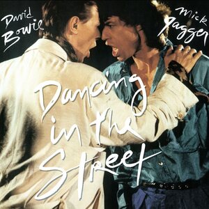 David Bowie & Mick Jagger – Dancing In The Streets 12" White Vinyl