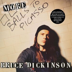 Bruce Dickinson – More Balls To Picasso 2LP White & Blue Splatter Vinyl