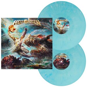 Helloween – Giants & Monsters 2LP Monster Light Blue Vinyl