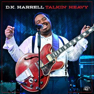 D.K. Harrell – Talkin' Heavy LP Translucent Blue Vinyl