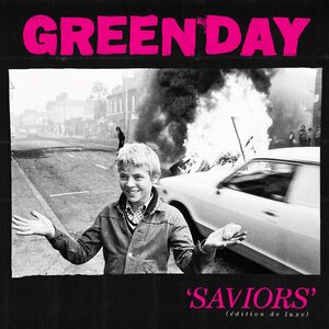 Green Day – Saviors 2LP Hot Pink W/ White Splatter Vinyl