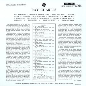 Ray Charles – Ray Charles LP Crystal Clear Vinyl