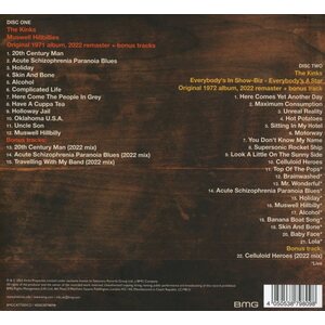 Kinks ‎– Muswell Hillbillies/Everybody's In Show-Biz 2CD