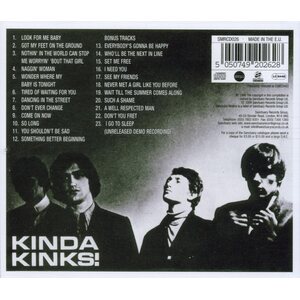 Kinks ‎– Kinda Kinks CD