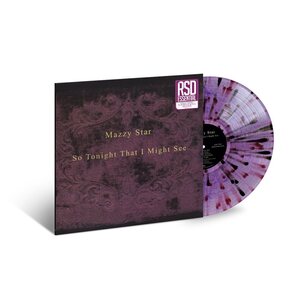 Mazzy Star – So Tonight That I Might See LP Violet smoke w/ Purple + Black splatter Vinyl