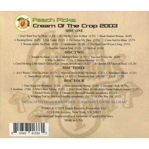 Allman Brothers Band – Cream Of The Crop 2003 4CD
