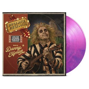 DANNY ELFMAN – Beetlejuice Beetlejuice (Original Soundtrack) LP Poured Pink & Violet Coloured Vinyl