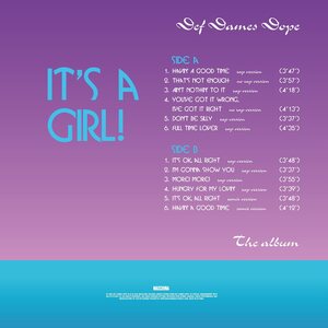 Def Dames Dope – It's A Girl! - The Album LP