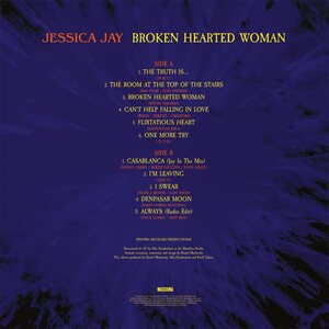 Jessica Jay – Broken Hearted Woman LP Purple Vinyl