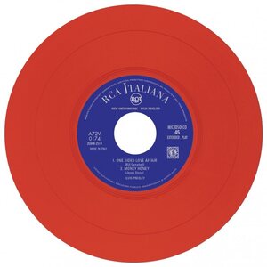 Elvis Presley – Rock 'N' Roll 7" Red Vinyl