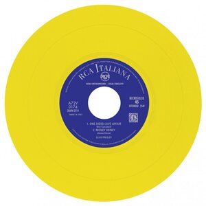 Elvis Presley – Rock 'N' Roll 7" YELLOW Vinyl