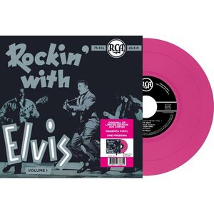 Elvis Presley – Rockin' With Elvis Volume 1 7" Magenta Vinyl