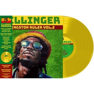 Dillinger – Kingston Ruler Vol. 2 LP Yellow Vinyl