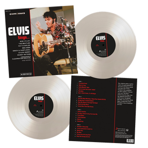ELVIS PRESLEY – Elvis Sings 2LP White Vinyl