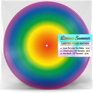 Donna Summer – Love To Love You Baby / I Feel Love / Hot Stuff (Limited Pride Edition) 12" Rainbow Picture Disc