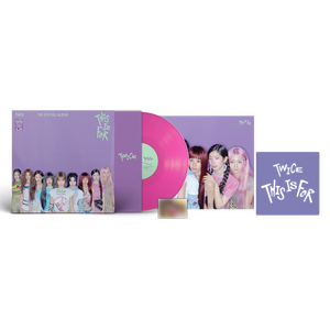 Twice – THIS IS FOR LP Dragonfruit Glitter Vinyl
