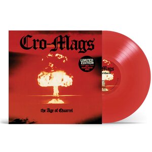Cro-Mags – The Age of Quarrel LP Ruby Red Translucent Vinyl