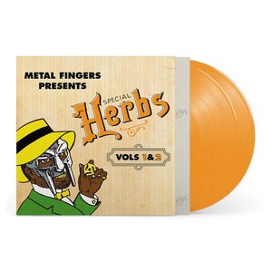 MF DOOM – Metal Fingers Presents: Special Herbs Vol. 1 & 2 (Repress) 2LP Mustard Yellow Vinyl