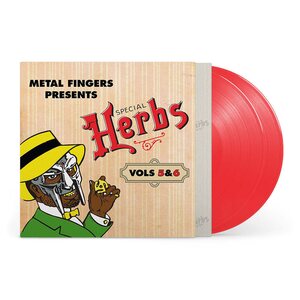MF DOOM – Metal Fingers Presents: Special Herbs Vol. 5 & 6 (Repress) 2LP Apple Red Vinyl