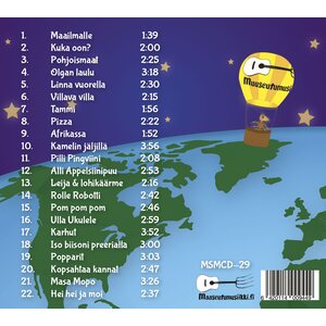 Maailmalle! – Aistiseikkailu II ja III CD