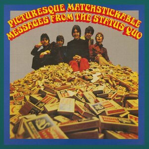 STATUS QUO – Picturesque Matchstickable Messages LP Turquoise Vinyl