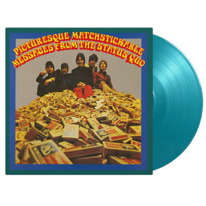 STATUS QUO – Picturesque Matchstickable Messages LP Turquoise Vinyl