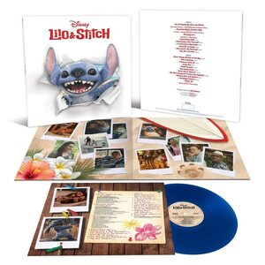 Mark Keali'i Ho'omalu, Iam Tongi, Dan Romer – Lilo & Stitch LP (Transparent Blue Vinyl)