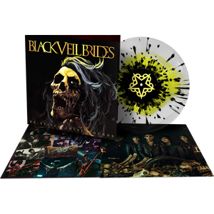 Black Veil Brides ‎– Re-Stitch These Wounds LP Neon Yellow & Black Splatter Vinyl