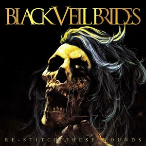 Black Veil Brides ‎– Re-Stitch These Wounds LP Neon Yellow & Black Splatter Vinyl