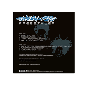 BOMFUNK MC'S – Freestyler 12" Crystal Clear Vinyl