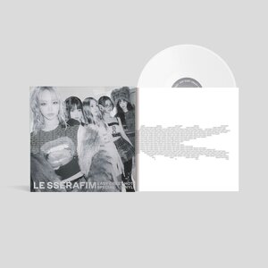 Le Sserafim – EASY-CRAZY-HOT LP (Silver White Vinyl)