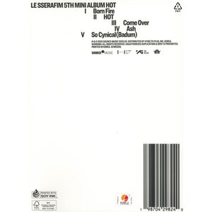 Le Sserafim – HOT CD (BLEACHED AURA)