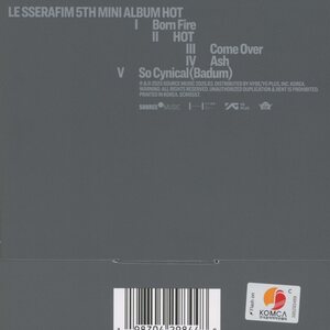 Le Sserafim – HOT CD (COMPACT Ver.)