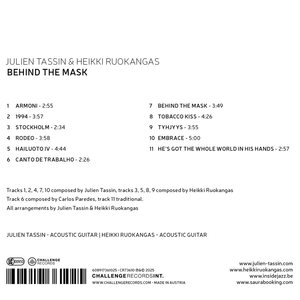 Julien Tassin & Heikki Ruokangas – Behind The Mask CD