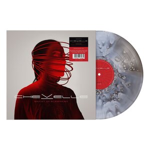 Chevelle – Bright As Blasphemy LP Black Ice & Silver Nugget Smush With Clear Splatter Vinyl