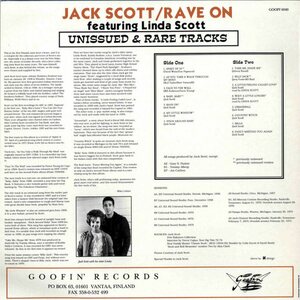 Jack Scott – Rave On LP