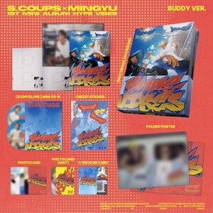 CxM (SEVENTEEN) – CxM 1st Mini Album HYPE VIBES CD (Buddy Ver.)
