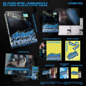 CxM (SEVENTEEN) – CxM 1st Mini Album HYPE VIBES CD (Combi Ver.)