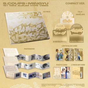 CxM (SEVENTEEN) – CxM 1st Mini Album HYPE VIBES CD (COMPACT Ver.)