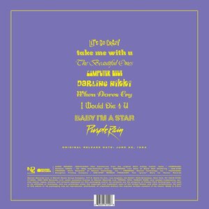 Prince – Purple Rain (Because Sound Matters One-Step Pressing) LP (Limited Numbered Edition)