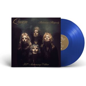 Queen – Bohemian Rhapsody / I'm In Love With My Car 12" Transparent Blue Vinyl