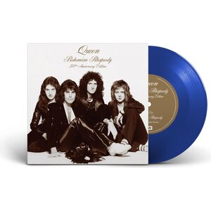 Queen – Bohemian Rhapsody / I'm In Love With My Car 7" Transparent Blue Vinyl