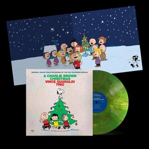 Vince Guaraldi – A Charlie Brown Christmas (60th Anniversary) LP (Christmas Tree Vinyl)