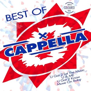 Cappella – Best Of LP Splatter White/Blue/Red Vinyl