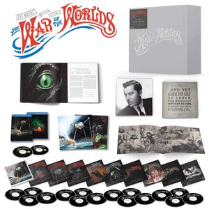 JEFF WAYNE – Jeff Wayne's Musical Version Of The War Of The Worlds (The Deluxe Collectors' Edition) 16CD+2Blu-ray Box Set