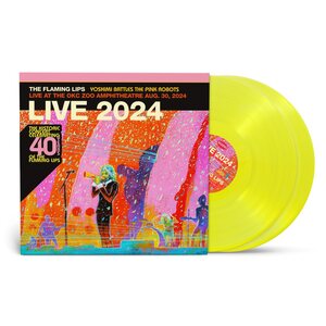 Flaming Lips – Yoshimi Battles The Pink Robots - Live at the Zoo Amphitheatre, Oklahoma City, August 30, 2024 2LP Coloured Vinyl